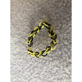 Rainbow Loom PITTSBURGH PIRATES, PENGUINS, STEELERS GAMEDAY Bracelet  A + A Crafts