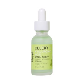 Sweet Chef Celery  Hyaluronic Acid Serum Shot - Hydrating Serum for Glowing Skin - Moisturizing, Skin Brightening  Pore Minimizer Niacinamide Serum - 