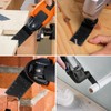 10Pcs Oscillating Saw Blade 34mm Bi Metal Multitool Cutting Tool