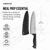 Farberware Edgekeeper 8-Inch Chef Knife with Self-Sharpening Blade Cover, High