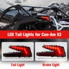 MoGerTor UTV Tail Lights for Can Am X3, Taillights Rear
