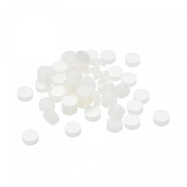 sourcing map Inlay Fretboard Dots Guitar Inlay Dots White Acrylic Inlays Mark Point 6x2.5mm for Guitar Fingerboard, Pack of 50