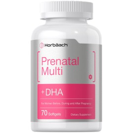 Horb?ach Horb?ach Women's Prenatal Multivitamin with DHA, Iron and Folic Acid | 70 Softgels | Non-GMO & Gluten Free
