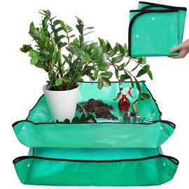 Large Repotting Mat 39" x 39" (2-Pack) - Reusable and Easy-to-Clean Potting Mat for Indoor Plants, Perfect for Repotting, Mess Control, and Indoor Gardening | Ideal Gift for Plant Lovers and Gardeners