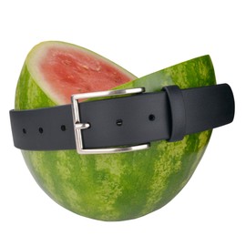 Truth Vegan Mens Belt is Classic Designed for Every Occasion, Perfect Work Belts for Men, Durable Tough Men Belts for Jeans & pents SLUG-Black-36