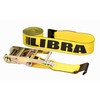 LIBRA (2) 4" X 30' Ratchet Strap W/Flat Hooks Flatbed