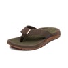 Grundéns Men's Fishfinder Sandal, Dark Brown, 8