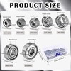 70 Pcs Ball Bearings Assortment Kit 608ZZ/ 693ZZ/ 623ZZ/ 624ZZ/