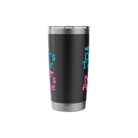 Funny Family Tee I Got My Daddy's Temper and Mama's Attitude Stainless Steel Insulated Tumbler