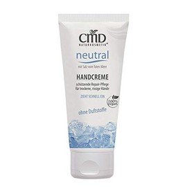 CMD Neutral Hand Cream with Dead Sea Salt Pack of 2 (Organic, Vegan, Natural Cosmetics)