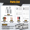 Battery Terminal Connectors, 12-Way Battery Terminal Clamps, BetyBedy Battery Terminals