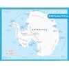 Teacher Created Resources Antarctica Map Chart, Multi Color (7651)