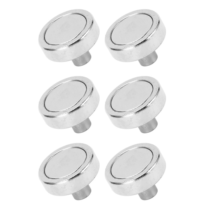 20Pcs Silver Neodymium Pot Magnet Base NdFeB Magnet Nickel Plating