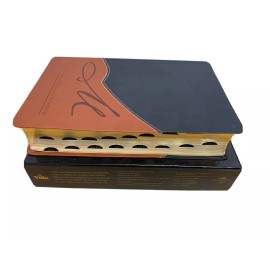 Biblia de Estudio  MacArthur REINA VALERA  1960 PIEL IMITACION CON INDICE