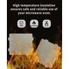 YQBOOM 5 PCS Waveguide Cover, Universal Mica Sheet for Microwave