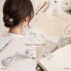 40 Stück Mini Haarspangen,1.5cm Kleine Haarschmuck Haarspangen Transparente