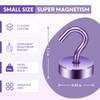 Neosmuk Magnetic Hooks, Cruise Ship Essentials, 40lb+ Heavy Duty Magnetic
