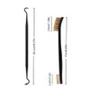 8 Piece Wire Brush Set, Stainless Steel Brush, Small Brass