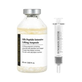 Ingredient Editor Silk Peptide Intensive Melting Thread Lifting Ampoule 60ml + Applicator / 성분에디터 실크 펩타이드 인텐시브 녹는실 리프팅 앰플 60ml + 어플리케이터
