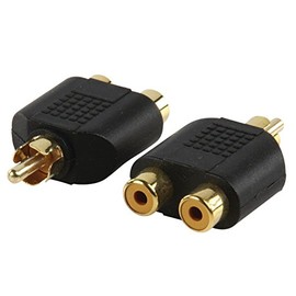 RCA Splitter - Plug to 2 x Sockets