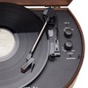 ClearClick Vintage Suitcase Turntable with Bluetooth & USB - Classic