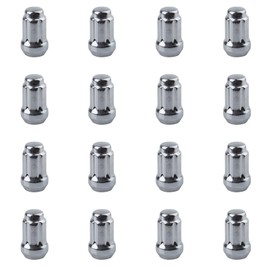 (16 Pack) Tusk Tapered Spline Drive Lug Nut 12mm x 1.50mm Thread Pitch Chrome for Polaris RZR Pro XP 4 Premium 2020-2025