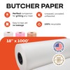 IDL Packaging 18" x 12000" (1000 feet) - Bright Pink