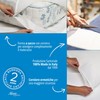 Allergosystem Anti Dust Mite Mattress Cover with Zip for Double