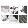 GTGMOTO Aluminum Radiator fits Jeep Cherokee XJ Comanche 2.5L L4