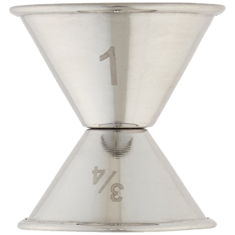 American Metalcraft J206 Jiggers, 2.125" Length x 2.125" Width, Silver