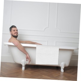 PACKOVE 100Pcs Disposable Bath Towels and Oil Resistant Nonwoven Towels for Spa Salon and Foot Care Soft Absorbent for Professionals