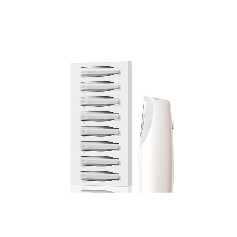8-Pack Dermaplane Razor Blade Refills, Replacement Blades for BV18