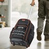 VEVOR Rolling Tool Backpack, 110 lbs Load Capacity, 72 Pockets