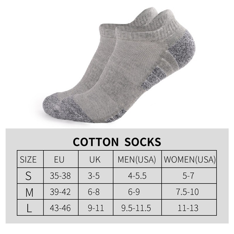 6 Pack Running Socks for Men Women Breathable Cushioned Athletic