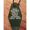 Godzilla inspired "Kaiju Research Facility" Keytag