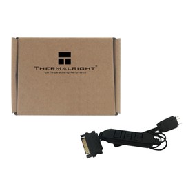 Thermalright 5V A-RGB Computer Fan Controller, 5V 3PIN Lighting Controller, PC Fan Controller, Support 3PIN/5V Lighting Interface, SATA Direct Supply