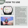 HVSENW Wrist Compass - Waterproof Pocket Compass - Basic Orienteering