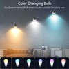 Peteme Smart WiFi Light Bulbs, Led RGB Color Changing Bulbs