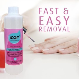 ican London Extreme Formula Perfumed Nail Polisher Remover 250ml