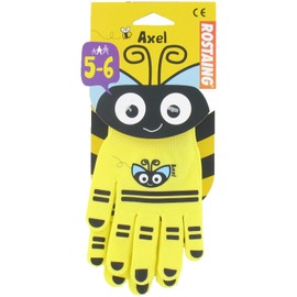 Rostaing axel-it5-6 Child Bee. Leash Wrist Grip Palm Glove, Yellow, 21 x 10.5 x 2 cm