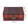 Classical Wooden Jewelry Storage Box Chest Case Holder Organizer with