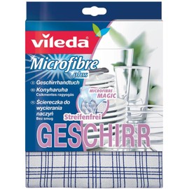 Vileda Microfibre Dishcloth with 2-in-1 Function (Assorted Colour)