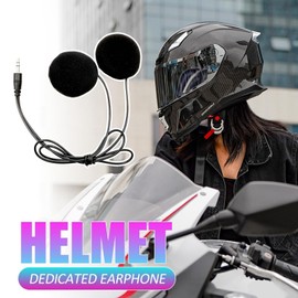 Helmet Speakers,Motorcycle Helmet Headphones - Sports Accessories for Snowmobile Sportbike Riding Motorbike Mountain Ski
