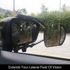 Trailer Towing Dual Mirror Universal Clip-on Trailer Wing Mirror Extension