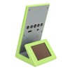 Weather Forcast Clock Solar Battery Powered Square LCD Display Timing