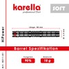 Karella Darts HiPower 90% Tungsten Soft Darts, 18 g, 2BA