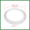 Motoforti 4" Boat White Circular Inspection Hatch Deck with Detachable