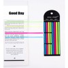 1280 Pieces Highlighter Ribbons Stripes Translucent Fluorescent Macaron Neon Gradient