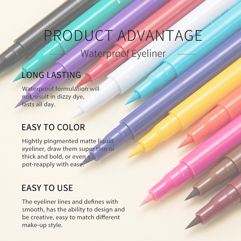CoteMara Liquid Eyeliner Pen, Long-Lasting Eye Liner Pencils for Eye