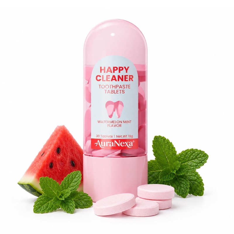 Whitening Toothpaste Tablets – Remineralizing Nano Hydroxyapatite Chewable Toothpaste with